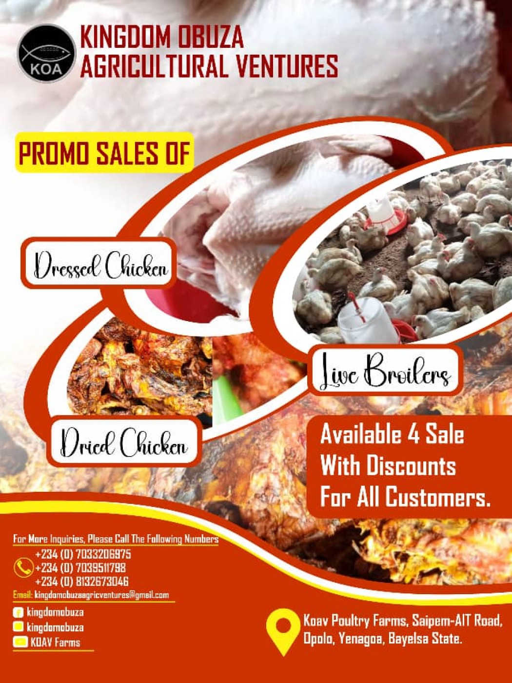 Image for Fresh Chicken, Catfish, Fresh Yellow & Habanero Pepper 